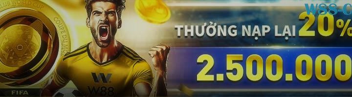 FIFA CLUB WORLD CUP – THƯỞNG NẠP LẠI 20% ĐẾN 2,500 VND TẠI THỂ THAO