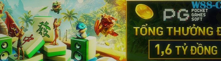 W88 GIẢI ĐẤU SLOT PG SOFT – TỔNG THƯỞNG LÊN ĐẾN 1,6 TỶ ĐỒNG